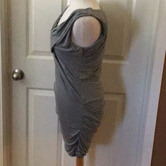 BCBG Gray Sleeveless Dress - Picture 6 of 8